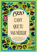 1920: L'ANY QUE TU VAS NEIXER (D04) | 9788488907059 | COLLADO BASCOMPTE, ROSA