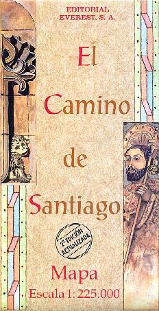 MAPA DEL CAMINO DE SANTIAGO | 9788424141363 | CARTOGRAFÍA EVEREST