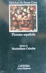 FLORESTA ESPAÑOLA | 9788437614304 | SANTA CRUZ, MELCHOR DE