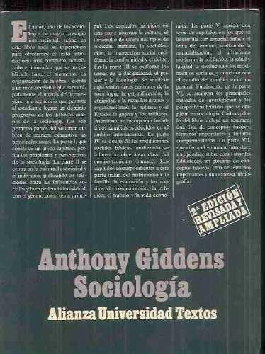 SOCIOLOGIA | 9788420681399 | GIDDENS, ANTHONY