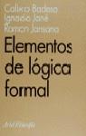 ELEMENTOS DE LOGICA FORMAL | 9788434487482 | BADESA, CALIXTO