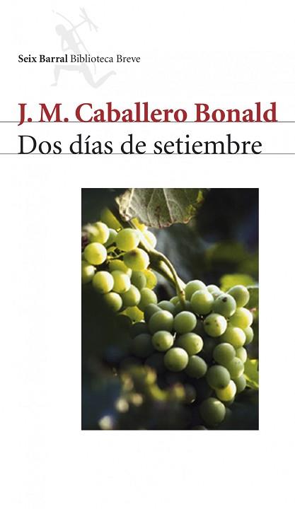 DOS DIAS DE SETIEMBRE | 9788432211263 | J. M. CABALLERO BONALD