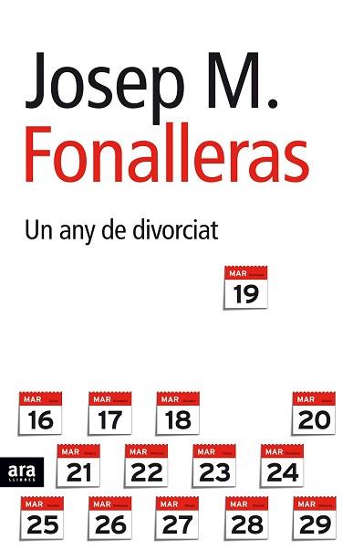 UN ANY DE DIVORCIAT | 9788496767171 | FONALLERAS, JOSEP M.