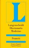 DICCIONARIO MODERNO LANGENSCHEIDT FRANCES-ESPAÑOL Y VIC. | 9783468960598 | VARIS