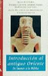 INTRODUCCION AL ANTIGUO ORIENTE | 9788425330544 | V.V.A.A.
