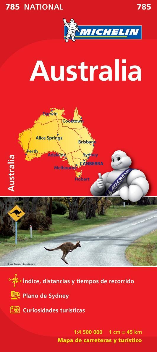 MAPA AUSTRALIA 785 | 9782067174122 | VARIOS AUTORES