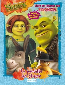 SHREK FELICES PARA SIEMPRE LIBRO DE COLOREAR CON PEGATINAS | 9788444165042 | VV.AA.