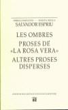 OMBRES, LES PROSES DE LA RASA VERA | 9788429750003 | ESPRIU, SALVADOR