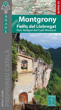 MAPA MONTGRONY- FONTS DEL LLOBREGAT | 9788470111242 | AA.VV