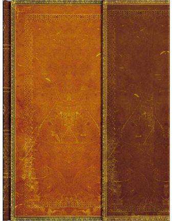 LLIBRETA HANDTOOLED 13X18 BLANCA OLD LEATHER WRAPS | 9781551563503