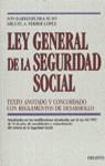 LEY GENERAL DE LA SEGURIDAD SOCIAL | 9788423415762 | BARRANECHEA SUSO, JON