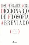 DICCIONARIO DE FILOSOFIA ABREVIADO | 9788435014427 | FERRATER MORA, JOSE