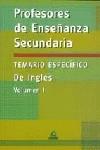 SECUNDARIA INGLES I TEMARIO ESPECIFICO | 9788483112113 | ESTEFANI, JOSE LUIS
