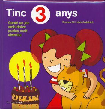 TINC 3 ANYS CONTE UN JOC AMB DOTZE PUZLES MOLT DIVERTITS | 9788492790944 | GIL, CARMEN / CADAFALCH, LLUIS