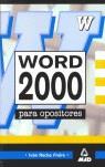 WORD 2000 PARA OPOSITORES | 9788466509664 | ROCHA FREIRE, IVAN