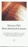 BREVE HISTORIA DE LA MUSICA (BUTXACA) | 9788483075715 | MILA, MASSIMO