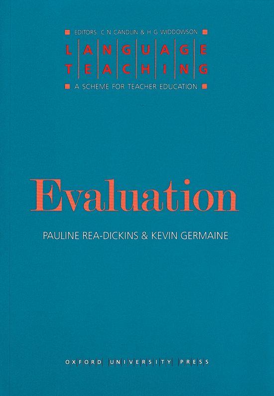EVALUATION | 9780194371384 | GERMAINE, KEVIN / REA-DICKINS, PAULINE