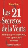 21 SECRETOS DE LA VENTA, LOS | 9788480888455 | TRACY, BRIAN