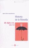 HISTORIA DE LA FILOSOFIA III SIGLOS XVIII,XIX y XX | 9788476282175 | GARCIA BORRON, JUAN CARLOS