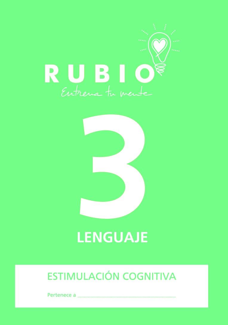 ESTIMULACIÓN COGNITIVA: LENGUAJE 3 | 9788489773332 | PEDROSA CASADO, BEATRIZ