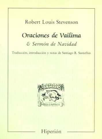 ORACIONES DE VAILIMA | 9788475171753 | STEVENSON, ROBERT LOUIS