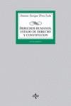 DERECHOS HUMANOS ESTADO DE DERECHO Y CONSTITUCION (2003) | 9788430939299 | PEREZ LUÑO, ANTONIO ENRIQUE