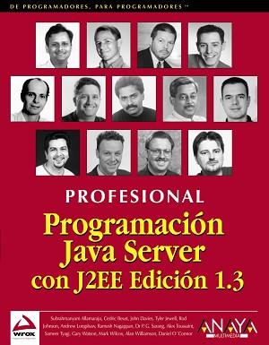 PROGRAMACION JAVA SERVER CON J2EE EDICION 1.3 | 9788441513587 | VARIS