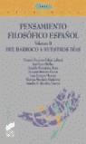 PENSAMIENTO FILOSOFICO ESPAÑOL VOL.2 | 9788477389798 | MACEIRAS FAFIAN, MANUEL (ED.)