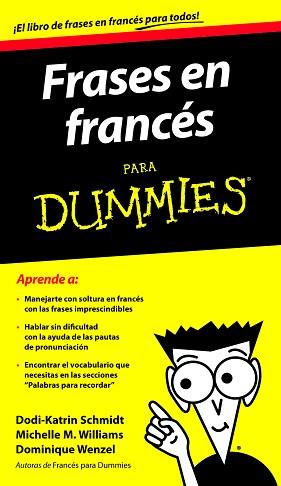 FRASES EN FRANCES PARA DUMMIES | 9788432920714 | VARIS