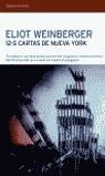 12-S CARTAS DE NUEVA YORK | 9788484531418 | WEINBERGER, ELIOT