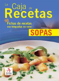 SOPAS ( CAJA DE RECETAS 50 FICHAS CON FOTOGRAFIAS ) | 9788496107854 | N/A