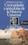 CURIOSIDADES Y ANECDOTAS DE LA HISTORIA UNIVERSAL | 9788408002703 | FISAS, CARLOS