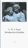 INTRODUCCION A LA ESTETICA (BUTXACA) | 9788483074145 | HEGEL, G.W.