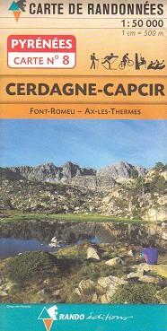 MAPA CERDAGNE CAPCIR MAPA RANDO PYRENEES 8 | 9782841821235 | VARIS