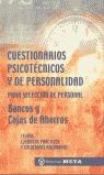 CUESTIONARIOS PSICOTECNICOS Y DE PERSONALIDAD BANCOS CAJAS A | 9788482191867 | VARIS