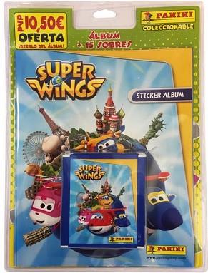 BLISTER ALBUM Y 15 SOBRES SUPER WINGS | 9788427870253 | AA.VV