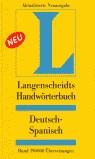 DICCIONARIO MANUAL LANGENSCHEIDT ALEMAN-ESPAÑOL | 9783468043482 | VARIS