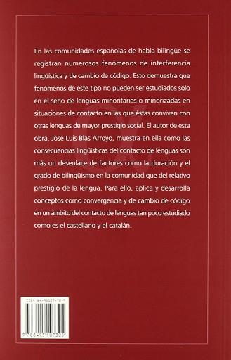 LENGUAS EN CONTACTO | 9788495107305 | BLAS ARROYO, JOSE LUIS