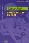 COMO ANALIZAR UN FILM | 9788475096681 | CASETTI, FRANCESCO