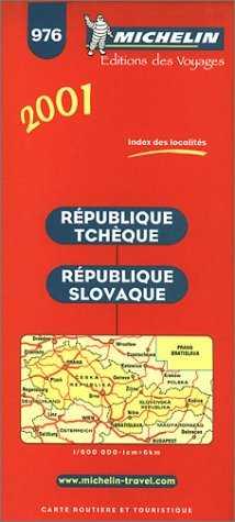 MAPA REPUBLICA CHECA ESLOVACA 976 (2001) | 9782060001807 | VARIS