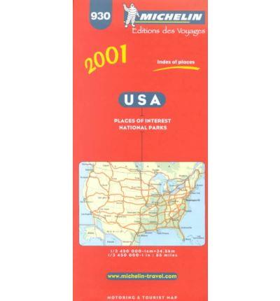 MAPA USA 930 (2001) | 9782061000014 | VARIS