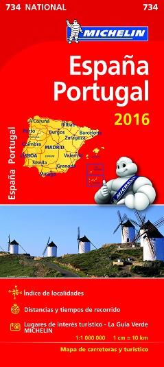 MAPA NATIONAL ESPAÑA - PORTUGAL | 9782067211339 | AA.VV.