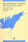 HERMENEUTICA Y MISTICA: SAN JUAN DE LA CRUZ | 9788430926411 | VALENTE, JOSE ANGEL ; LARA GARRIDO, JOSE