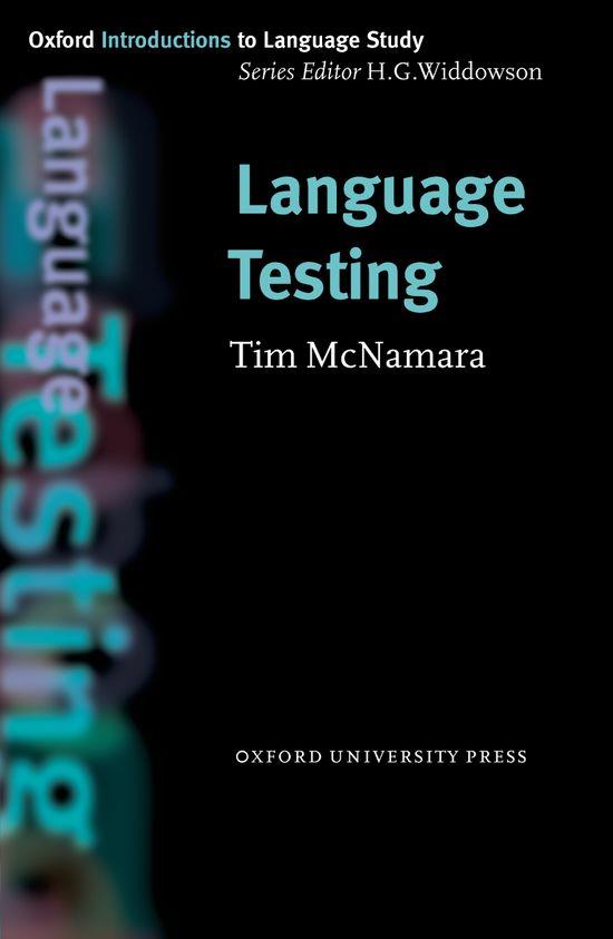 LANGUAGE TESTING | 9780194372220 | MCNAMARA, TIM