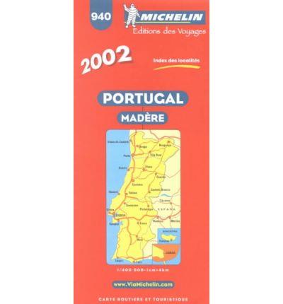 MAPA PORTUGAL MADEIRA 940 (2002) | 9782061001035 | VARIS