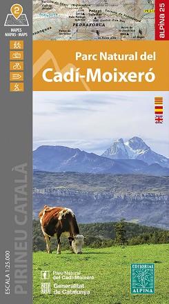 MAPA PARC NATURAL CADI MOIXERO 25:000 | 9788470111839 | VV.AA.