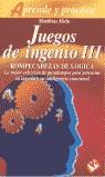 JUEGOS DE INGENIO III | 9788479274146 | MALA, MATHIAS