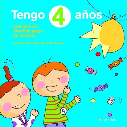 TENGO 4 AÑOS | 9788408076636 | ALLUE JOSEP M
