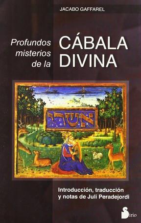 PROFUNDOS MISTERIOS DE LA CABALA DIVINA | 9788486221416 | GAFFAREL, JACOBO
