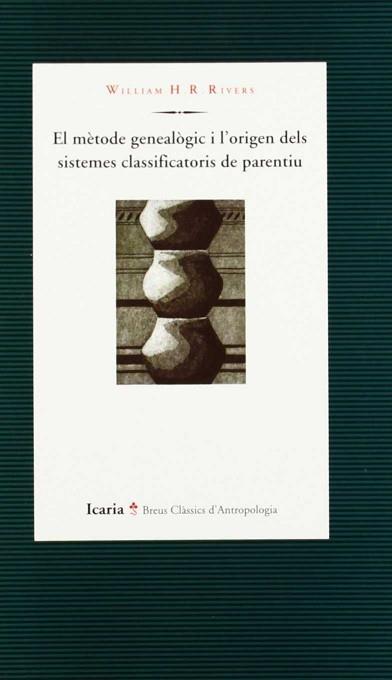 METODE GENEALOGIC I L' ORIGEN DELS SISTEMES... | 9788474262933 | RIVERS, W.